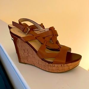 Guess Tabetha Wedges Size 8 Never worn outside. Like new condition.